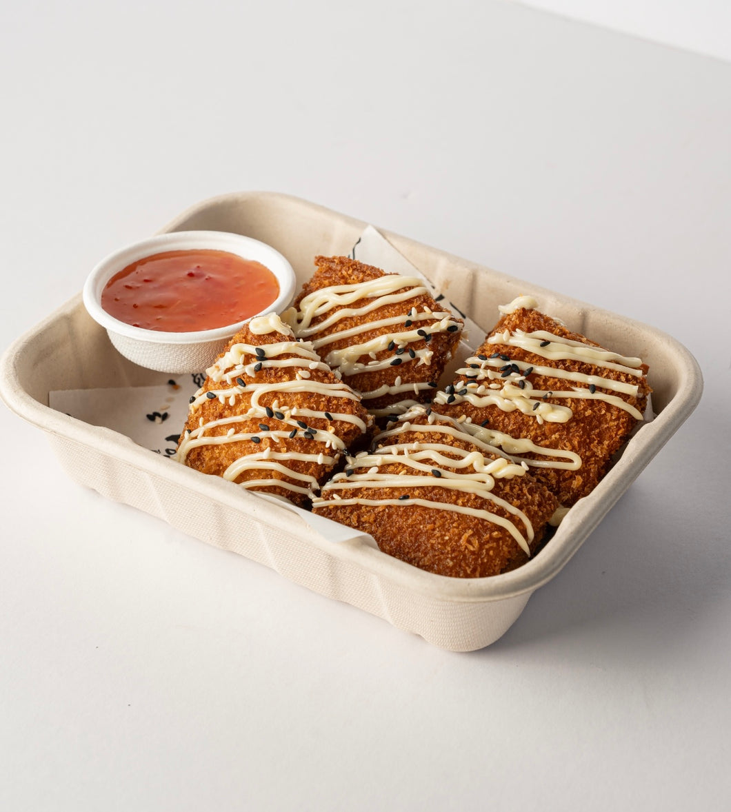 Prawn toast bites ( 4 pieces )